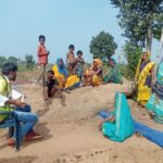 Community awareness session on Malaria during household visit in Village Khamariya Block Myorpur Sonebhadra 04-12-2023