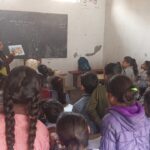 Awareness session on VBD during School Base Activities at Slum Ratanpura PC-Geeta Kumari FHI-EMBED-Health Department Agra 22-Dec.2023