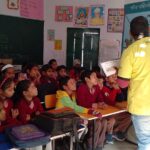 Awareness session on VBD during School Base Activities at Slum Mahal Basti PC-Bhupendra FHI-EMBED-Health Department Agra 26-12.2023