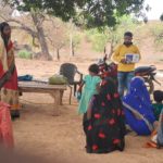 Awareness session on Malaria during Household Visit Village Gayghat Block Chopan Sonebhadra 03-05-2023