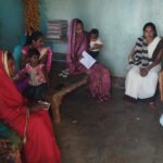 Awareness session on Malaria during mother meeting in Village Jorwa block Chopan Sonebhadra 15-12-2023