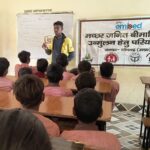 Awareness session on VBD in Middle school Village Karwaniya Block Chopan Sonebhadra 12-12-2023