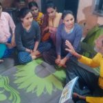 Community awareness on VBD during Household visit at slum jagdishpura basti PC-Rajesh FHI-EMBED-HEALTH department-Agra