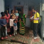 Community Awareness on VBD during Household visit at slum Naubasta basti PC-Rajesh FHI-EMBED-HEALTH department-Agra