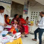 Community Awareness session on Malaria during VHND in Village Chapki Block Babhani Sonebhadra 06-12-2023