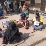 Community awareness on VBD during H.H visit at slum tal firoj khan PC- Vipin FHI-EMBED-HEALTH department -Agra 18-Dec.2024