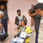 Community awareness on VBD during Household visit at slum Nagla Jagdamba basti PC- Amit FHI-EMBED-HEALTH department -Agra