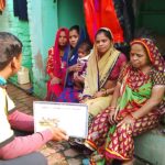 Community awareness on VBD during Household visit at slum Nagla Prakash Nagar basti PC- Bhupendra FHI-EMBED-HEALTH department -Agra