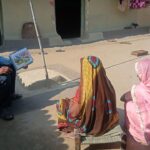 Community awareness session on VBD during household visit in Village Tangapathar Block Myorpur Sonebhadra 15-12-2023