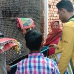 Larva Survey on VBD during Household visit at slum Sohala jatav basti PC- Deependra FHI-EMBED-HEALTH department -Agra