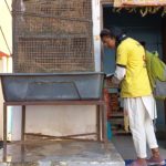 Larva Survey on VBD during Household visit at slum Nuri Darwaja basti PC- Soniya FHI-EMBED-HEALTH department -Agra