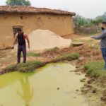 Larval Source Reduction at community level in Village Dhosra Block Nagwan Sonebhadra 05-12-2023