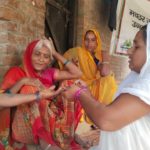 Malaria Testing of Fever Cases during household visit with ASHA worker in Village Kudar Block Nagwan Sonebhadra 20-09-2023