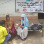 Malaria Testing of Fever Cases during household visit with ASHA worker in Village Kuwari Block Myorpur Sonebhadra 20-06-2023