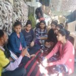 Community awareness on VBD during Household visit at slum Khatena basti PC-Rajesh kumar FHI-EMBED-HEALTH department -Agra