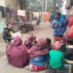 Community awareness on VBD during H.H visit at slum Raj Nagar Balmik Basti PC- Pulkit FHI-EMBED-HEALTH department -Agra 09.01.2024