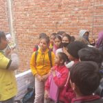Community awareness on VBD during H.H visit at slum Krishna colony PC- Amit FHI-EMBED-HEALTH department -Agra 09.01.2024