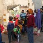 Community awareness on VBD during H.H visit at slum Teepri Jatav basti PC- Amit FHI-EMBED-HEALTH department -Agra 11.01.2024