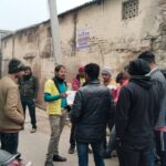 Community awareness for appropriate behaviour of Dengue and Malaria during H.H.visit at Puniya pada PC- Pulkit FHI-EMBED-Health Dept, Agra. 16-01-2024