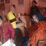 Community awareness for appropriate behaviour of Dengue and Malaria during UHND visit at Delhi Mohalla PC- Soniya FHI-EMBED-Health Dept, Agra. 19-01-2024