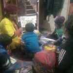 Community awareness for appropriate behaviour of Dengue and Malaria during HH visit at Slum Sidh Saini PC- Geeta Ramani FHI-EMBED-Health Dept, Agra. 25-01-2024