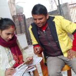 Facilitated eModule- training of Urban ASHA at slum Subhash Purum PC-Bhupendra FHI-EMBED-Health Dept, Agra 06-01-2024