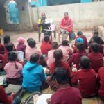 Awareness session for appropriate behaviour of Dengue and Malaria during School base activity PC-Rajesh FHI-EMBED-HEALTH department -Agra 01.02.2024