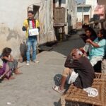 Community awareness for appropriate behavior of Dengue and Malaria during HH visit at Slum Hanuman Nagar PC- Deependra FHI-EMBED-Health Dept, Agra. 09-02-2024