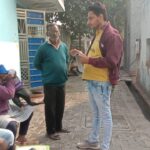 Community awareness for appropriate behavior of Dengue and Malaria during HH visit at Slum Sevla margati PC- Deependra FHI-EMBED-Health Dept, Agra. 14-02-2024
