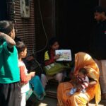 Community awareness for appropriate behavior of Dengue and Malaria during HH visit at Slum duliya ganj PC- geeta FHI-EMBED-Health Dept, Agra. 17-02-2024