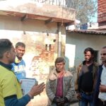 Community awareness for appropriate behavior of Dengue and Malaria during HH visit at Slum Radhe wali gali PC- deependra FHI-EMBED-Health Dept, Agra. 17-02-2024