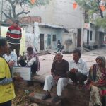 Community awareness for appropriate behavior of Dengue and Malaria during HH visit at Slum Dargah navi shah PC- Bhupendra FHI-EMBED-Health Dept, Agra. 21-02-2024