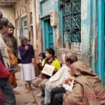 Community awareness for appropriate behaviour of Dengue and Malaria during H.H. visit at Slum Teela joshiyana PC- Geeta FHI-EMBED-Health Dept, Agra. 01-02-2024
