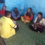 Community awareness for appropriate behaviour of Dengue and Malaria during HH visit at Slum Nagla Prithvinath PC- Vipin FHI-EMBED-Health Dept, Agra. 03-02-2024