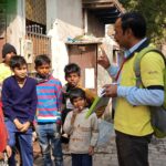 Community awareness for appropriate behaviour of Dengue and Malaria during HH visit at Slum anurag nagar PC- amit FHI-EMBED-Health Dept, Agra. 07-02-2024
