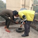 Source identification and Reduction on VBD during H.H visit at slum jagdamba jatav basti PC- Amit FHI-EMBED-HEALTH department -Agra 30.01.2024