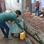 Source identification and Reduction on VBD during H.H visit at slum Nagla Bajera PC- Deependra FHI-EMBED-HEALTH department -Agra 13.02.2024