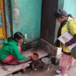 Source identification and Reduction on VBD during H.H visit at slum Teen ka nagla PC- geeta FHI-EMBED-HEALTH department -Agra 16.02.2024