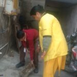 Source identification and Reduction on VBD during H.H visit at slum nagla mahadev PC- Geeta FHI-EMBED-HEALTH department -Agra 17.02.2024