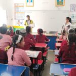 Awareness session for appropriate behaviour of Dengue and Malaria during School base activity PC- pulkit FHI-EMBED-HEALTH department -Agra 26.02.2024