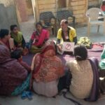 Community awareness for appropriate behavior of Dengue and Malaria during HH visit at Slum nagla mohan PC- rajesh FHI-EMBED-Health Dept, Agra. 28-02-2024