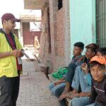 Community awareness for appropriate behavior of Dengue and Malaria during HH visit at Slum Nagla jassa PC- deependra FHI-EMBED-Health Dept, Agra. 08-04-2024