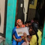 Community awareness for appropriate behavior of Dengue and Malaria during HH visit at Slum Kacchpura PC- Soniya FHI-EMBED-Health Dept, Agra. 08-04-2024