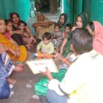Community awareness for appropriate behavior of Dengue and Malaria during HH visit at Slum new awadi PC- Bhupendra FHI-EMBED-Health Dept, Agra. 15-04-2024