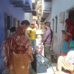 Community awareness for appropriate behavior of Dengue and Malaria during HH visit at Slum New Khawaspura PC- Navneet FHI-EMBED-Health Dept, Agra. 15-03-2024