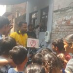 Community awareness for appropriate behavior of Dengue and Malaria during HH visit at Slum Bapu nagar PC- Navneet FHI-EMBED-Health Dept, Agra. 21-03-2024