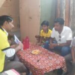 Community awareness for appropriate behavior of Dengue and Malaria during HH visit at Slum Islam Nagar PC- Amit FHI-EMBED-Health Dept, Agra. 27-03-2024