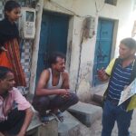 Community awareness for appropriate behavior of Dengue and Malaria during HH visit at Slum Mahal basti PC- Bhupendra FHI-EMBED-Health Dept, Agra. 30-03-2024