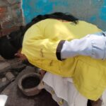 Source identification and Reduction on VBD during H.H visit at slum Om Nagar PC- Soniya FHI-EMBED-HEALTH department -Agra 22.03.2024