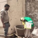 Source identification on VBD during H.H visit at slum Gudihai basti PC- Geeta FHI-EMBED-HEALTH department -Agra 05.04.2024